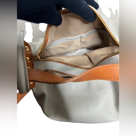 Valentina Leather Convertible Shoulder Bag Backpack
Bucket Bag Handbag main image 9